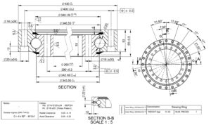 SD.430.25.15.D.1; Łożysko o średnicy zewnętrznej 430 mm