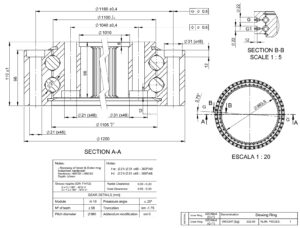 I.1200.2.25.20.D.6; Łożysko o średnicy zewnętrznej 1200 mm