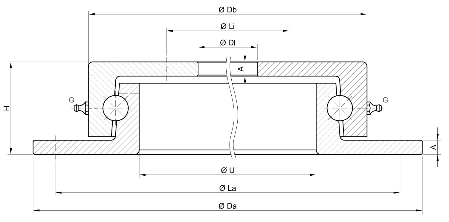Z.500.14; Obrotnica o średnicy zewnętrznej 500 mm