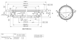 SD.950.20.00.C; Łożysko o średnicy zewnętrznej 948mm