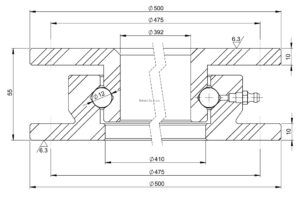 U.500.12; Obrotnica o średnicy zewnętrznej 500 mm